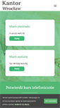 Mobile Screenshot of kantor-wroclaw.pl
